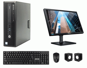 SET PC HP 600 G2 SFF + SAMSUNG 22″ ( INTEL CORE I6-6500/ 8GB / SSD 256GB /W10/MONITOR SAMSUNG 22″) G